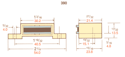 390 Surface Mount CatchLine Art